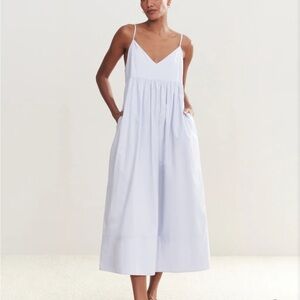 Jenni kayne Cove Dress. Light blue. With pockets. Worn once